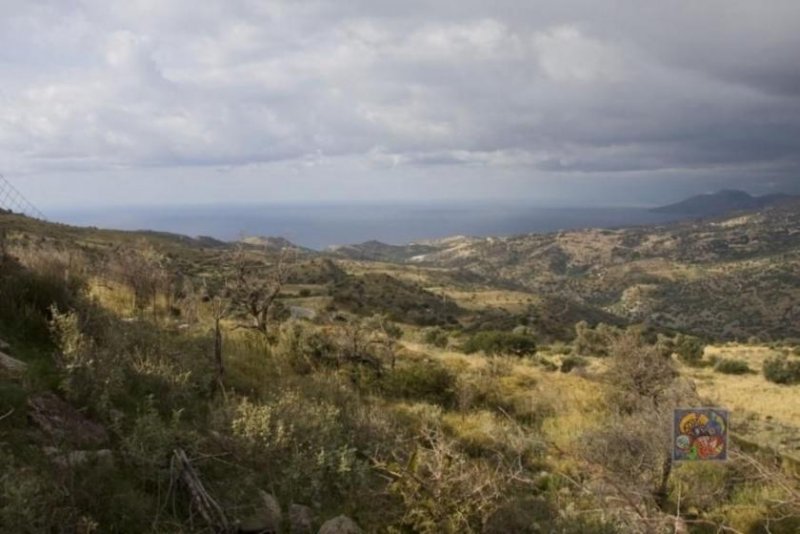 Sakturia Kreta, Baugrundstück in der Nähe von Sakaturia Südküste 9800 m² mit unverbaubarem Meerblick Grundstück kaufen